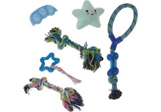 Purlov Gioco Da Masticare Per Cani, Giocattolo Da Tirare - Set 25384