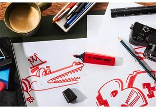 Evidenziatore Stabilo - Stabilo Boss Original Realred - Singolo Pennarello - Ro…