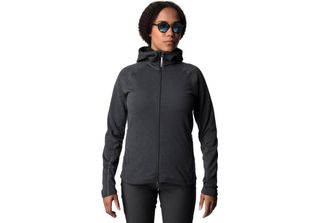 Houdini Outright Kapuzenfleece Grau M Frau Grau M