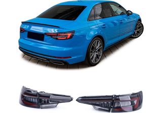 Originale Audi Luci Posteriori Nero Fumo Per Audi A4 S4 B9 8W