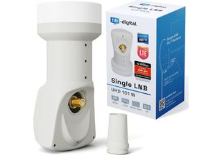Hb-Digital Lnb Singolo Per 1 Abbonato Uhd 101S Bianco
