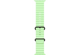 Apple Black Titanium Finish Band Verde Fluoroelastomero, Titanio