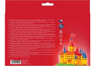 Faber-Castell 554204 Penne In Fibra FABER-CASTELL Castle, Confezione Da 50 Pezzi