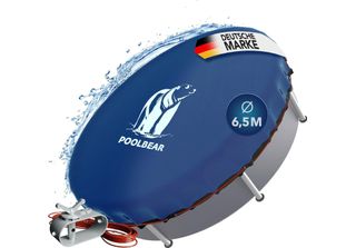Text: Cover Pool 2In1 510-590 Cm Poolbear Solar 200 G/M² Pe Strong Mounting
