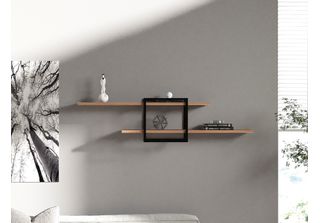 Skye Decor, Mone - Atlantic, Mensole Da Parete, Pino Atlantico, 120 X 30 X 18 Cm