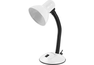 Lampada Da Scrivania Esperanza E27 Arcturus Bianca