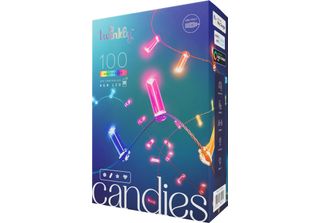 Twinkly Candies – 100 Candle-Shaped Rgb Led Lights. Green Cable. USB-C