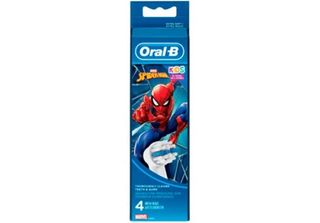 Oral-B Kids Pro Kids3+ 4 Pezzi Multicolore, Bianco