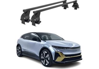 Portapacchi Menabo Per Renault Megane E-Tech 2021-25 Acciaio Nero 2X