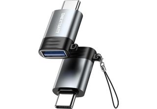 Adattatore Nextbatt Da USB-A Femmina A USB-C - Nero/Grigio