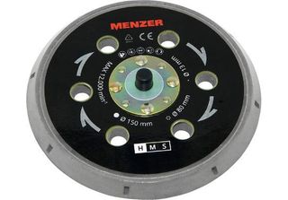 Menzer Disco Di Levigatura Multiforo 150 Mm Duro Per Menzer Ets 150 5.0 E 2.5