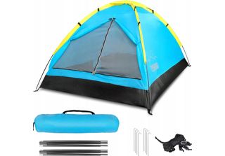 Tenda Turistica 2 Persone Alpenair Iglo Camping Zanzariera Impermeabile