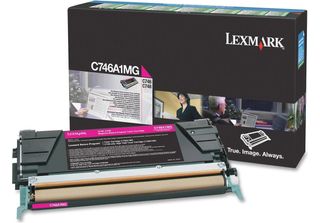 Lexmark/Ibm C746A1MG Lexmark Toner FüR Lexmark C746/C748, Magenta