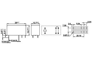 Hongfa Trasmissione HF115F/012-1H3B