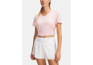 Under Armour Tech Ssv- Twist - Prime Pink, Taglia:Xs