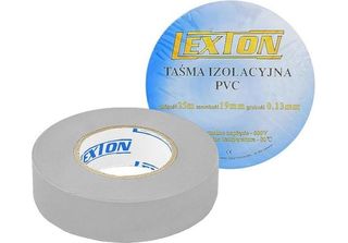 Nastro Isolante Lexton Grigio 25M LXSC040 Szar