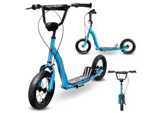 Monopattino Hypermotion Ruby 12 (Ruote Gonfiabili Da 30 Cm) - Blu