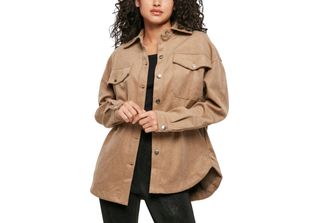 Urban Classics Donna - Camicia Classica Oversize Jacke - Xl