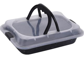 Pirofila Royalty Con Coperchio In Plastica Royalty, 42X28,5X4,5Cm