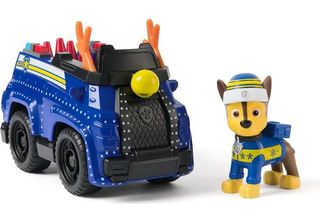Spin Master Paw Patrol, Autopompa Giocattolo Edizione Natalizia Multicolore