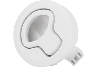 Plastica Flush Pull Hatch Latch Slam Per Rv Marine Boat Bianco