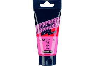 Schmincke College Linol Red 75Ml 39300013 Colore Per Linoprint