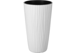 Fioriera Alta Verdenia Sahara 35X60 Cm Bianca