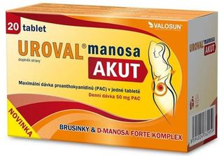 Uroval Manosa Akut 20 Compresse