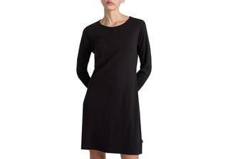 Vans Drew Rib Ls Dress Schwarz