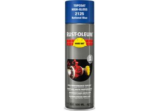 Vernice Spray Opaca Blu Rust-Oleum Hard Hat Topcoat 500 Ml