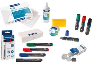 Magnetoplan 12299F Magnetoplan Flipchart ZubehöR-Set