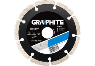 Graphite - Grafite - Segmento - Disco Diamantato - 125X22.2X8.0X2.2Mm - Eu -