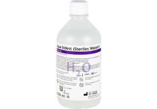 SERAG-WIESSNER Aqua Bidest Soluzione Di Risciacquo, Soluzione Da 1000 Ml