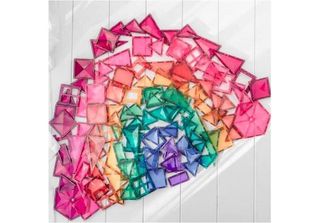 Connetix Piastrelle Magnetiche Pastello Mega Pack 202 Pezzi