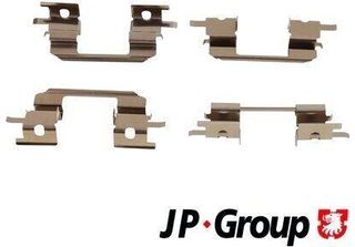 Jp Group 4664001110 Kit Di Accessori Pastiglie Freno A Disco Anteriore Per Suba…
