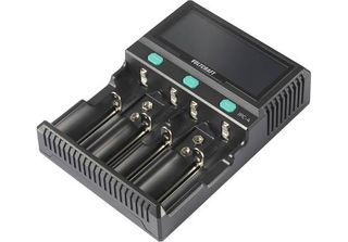 Voltcraft IPC-4 Caricabatterie Per Celle Rotonde Liion, Lifepo, Nimh, Nicd, Lif…