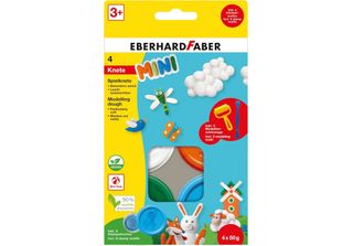 Eberhard Faber 572516 Eberhard Faber Set Di Pasta Da Gioco Mini Kids, Colori Sp…