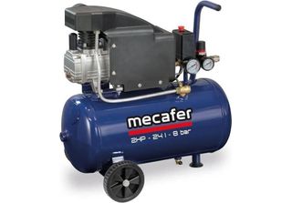 Compressore - Mecafer - 425793 - Blau - 24 L - 2 Ps - 8 Bar