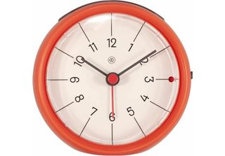 Nextime 7344OR Sveglia Otto, Arancione, 9,5 Cm