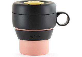 Tazza Pieghevole Ecologica To Go - Rosa / Lekue