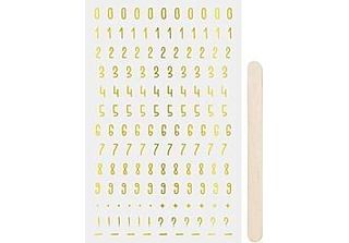 Heyda 203780920 Rubsticker Zahlen Go