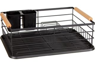 Kinghoff Scolapiatti Con Maniglie Kinghoff, Nero