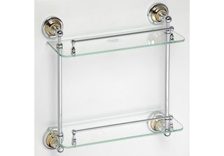 Mensola Da Bagno Bemeta Retro Doppio Vetro