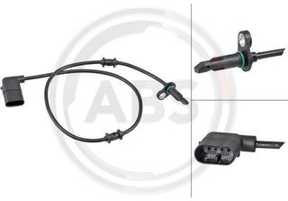 A.B.S. 31854 - Sensore Oe 2539052400, Velocità Ruota Per Eqc (N293), Glc (X253)…