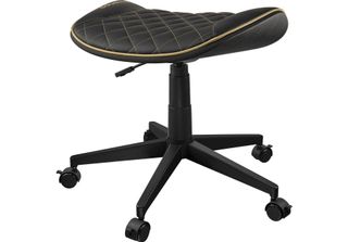 Cougar CGR-CRO-GLB Cougar Sgabello Da Gioco Crosser, Nero/Oro