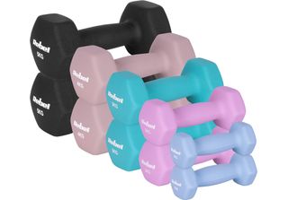 Manubri Rebel Active RBA-2330-S5 In Ghisa Neoprene Hex Set Da 30 Kg (2X1 Kg+2X2…