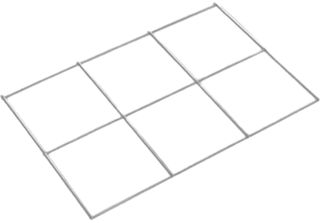 Vogel&Noot Floortec Griglia Ol, 10X10 Cm Griglia, Lucida, 2100X1200 Mm