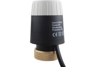 Reltech Attuatore Termico RTS20, Con Comando Manuale