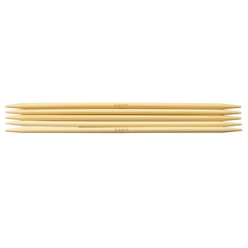 Prym Nadelspiele aus Bambus, Länge 20 cm, Ø 5,0 mm