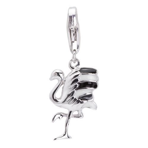 Silber Charm mit Karabiner für Bettelarmbänder